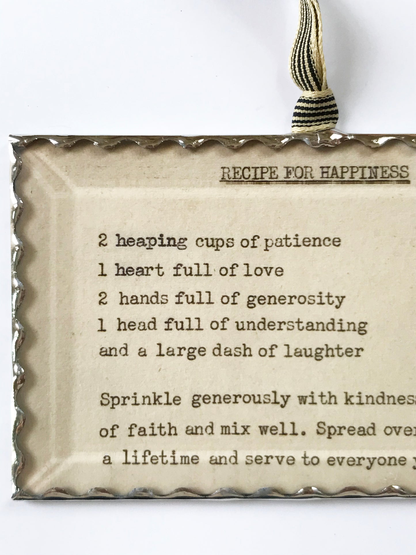 Recipe for Happiness
