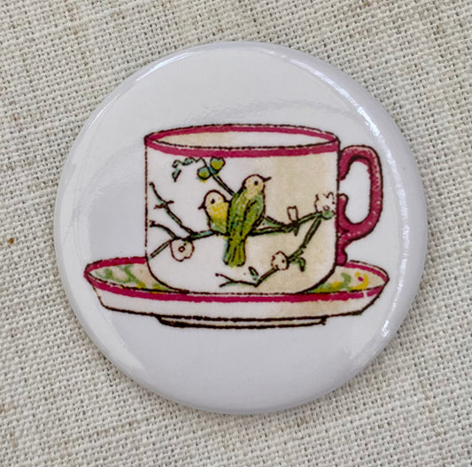 Birdy teacup Magnet