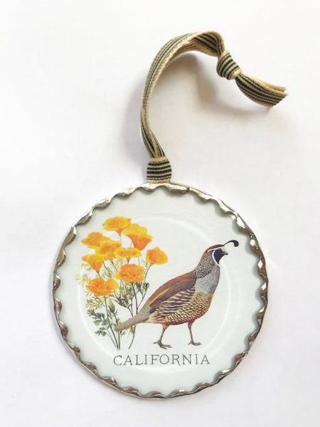 California State Bird & Flower